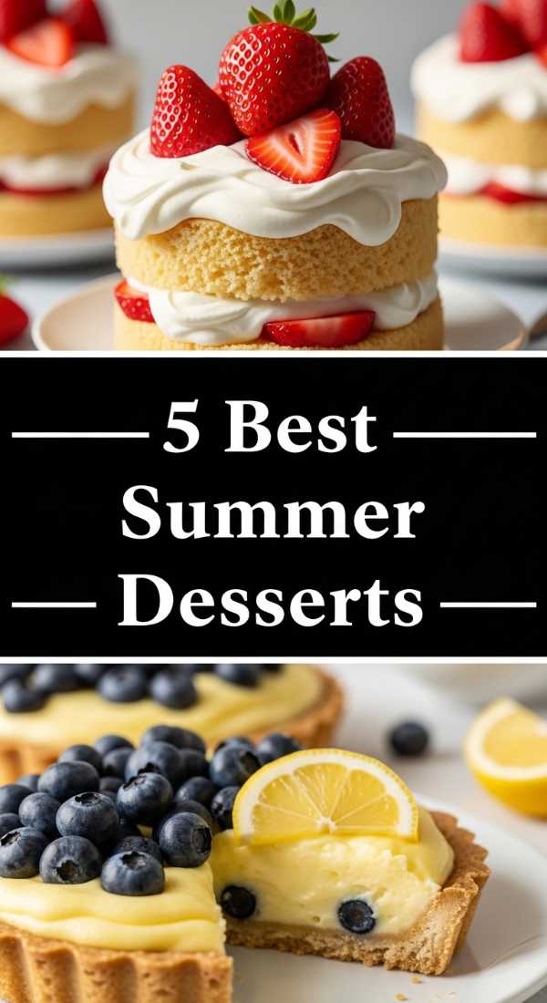 5 Best Summer Dessert Recipes To Make 6a0311ad89433