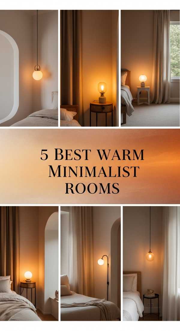 5 Best Warm Minimalist Rooms 6a1b226547882