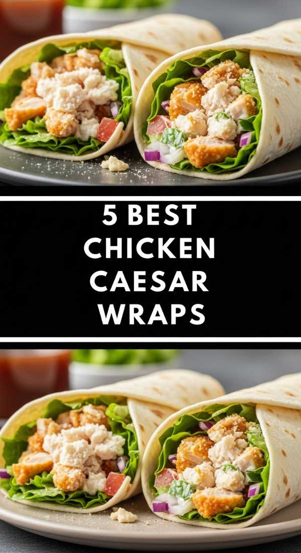 5 Best Ways To Make Chicken Caesar Wraps Step By Step Guide 6a0311bd318a6