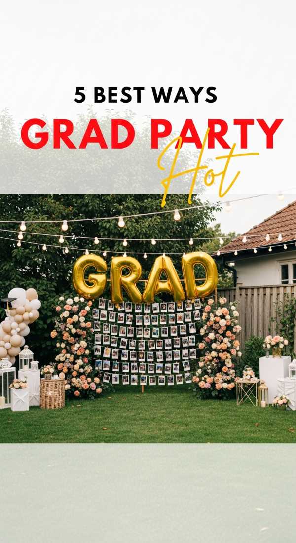 5 Best Ways To Set Up Grad Party Decor 69f7253eaf648