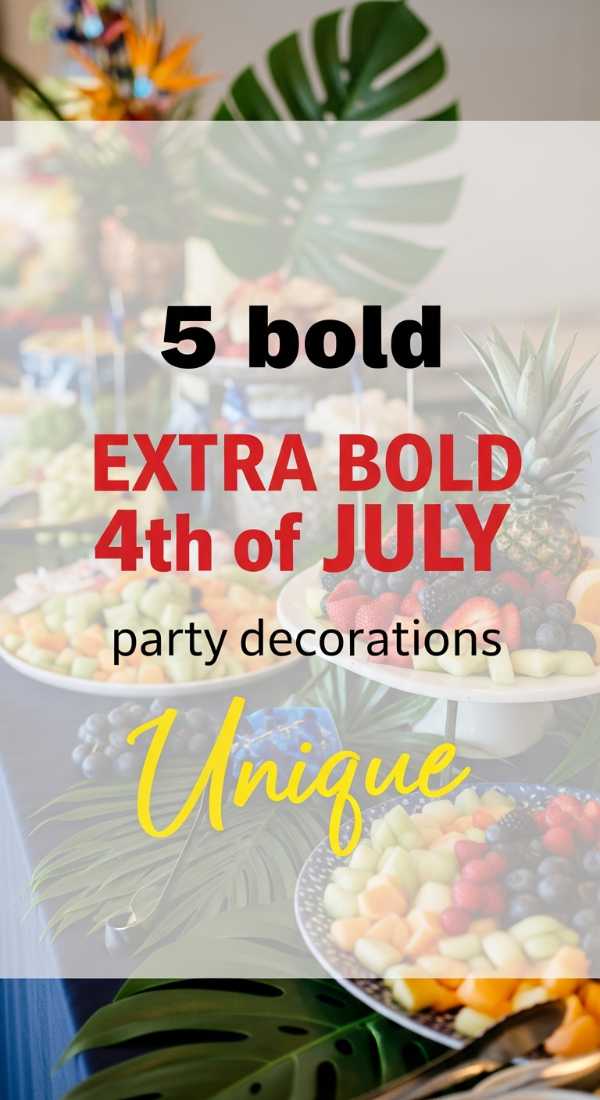 Aloha America: 5 Stunning Tropical Decorations for Your July 4th Bash 5 Bold 4th Of July Party Decorations To Make 6a157afad6d0a