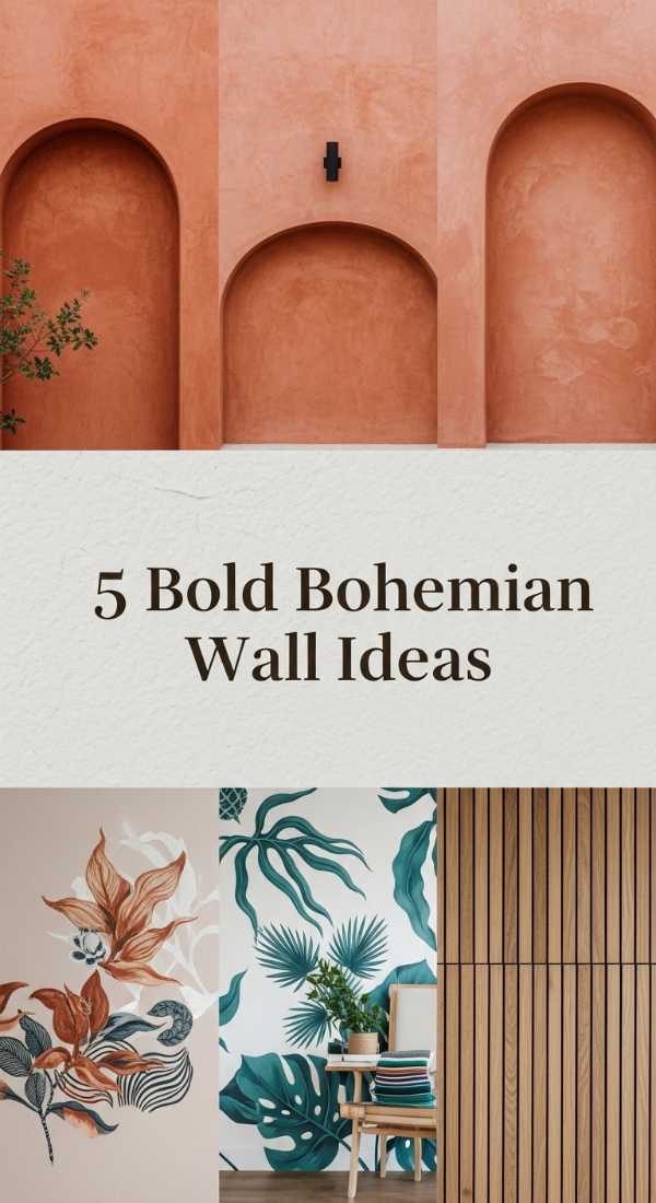 The Ultimate Guide to Modern Organic Boho Interior Design 5 Bold Bohemian Wall Ideas 6a0ea7e2daa69