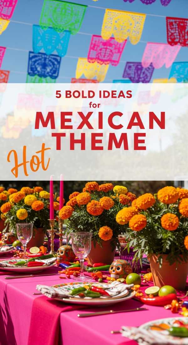 The Art of the Party: How to Master Celebration Decor Every Time 5 Bold Ideas For Mexican Theme Party Decorations 6a056fa0a68ee