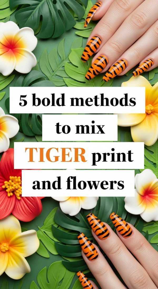 5 Bold Methods To Mix Tiger Print And Flowers 6a0f0d952b7ac