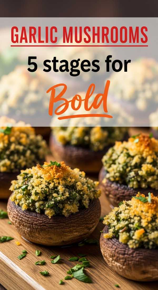 5 Bold Stages For Garlic Stuffed Mushrooms 69fd74190f5cc