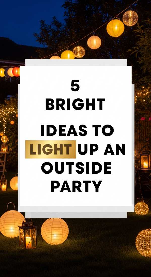 5 Bright Ideas To Light Up An Outside Party 6a021b169be6c