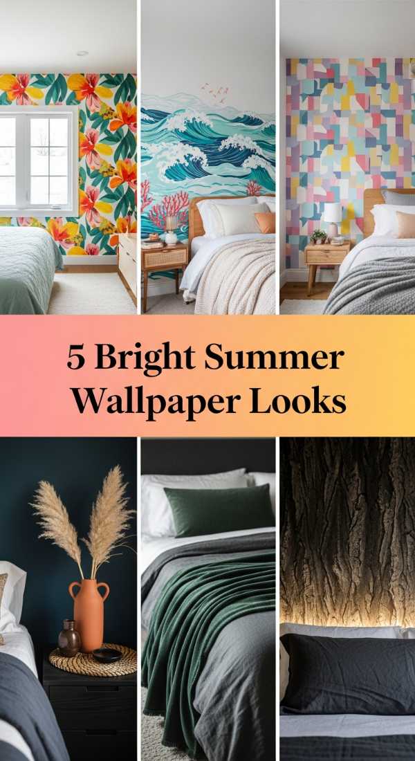 Summer Living: The Complete Guide to a Breezy, Sun-Drenched Aesthetic 5 Bright Summer Wallpaper Looks 6a04c96de73fb