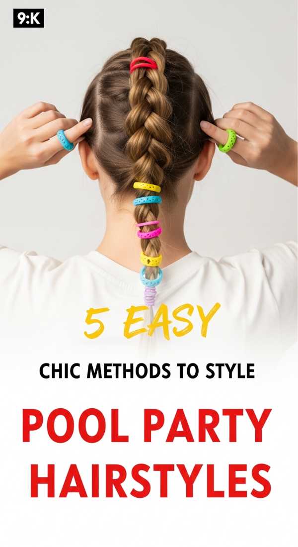 The Pool Party Checklist: Everything You Need for a Sun-Soaked Celebration 5 Chic Methods To Style Pool Party Hairstyles 6a0dbfabd0545