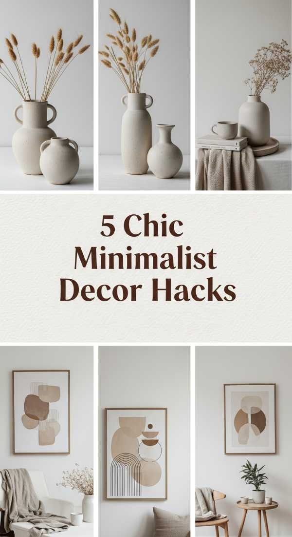 5 Chic Minimalist Decor Hacks 6a0e9f0cdd3b9