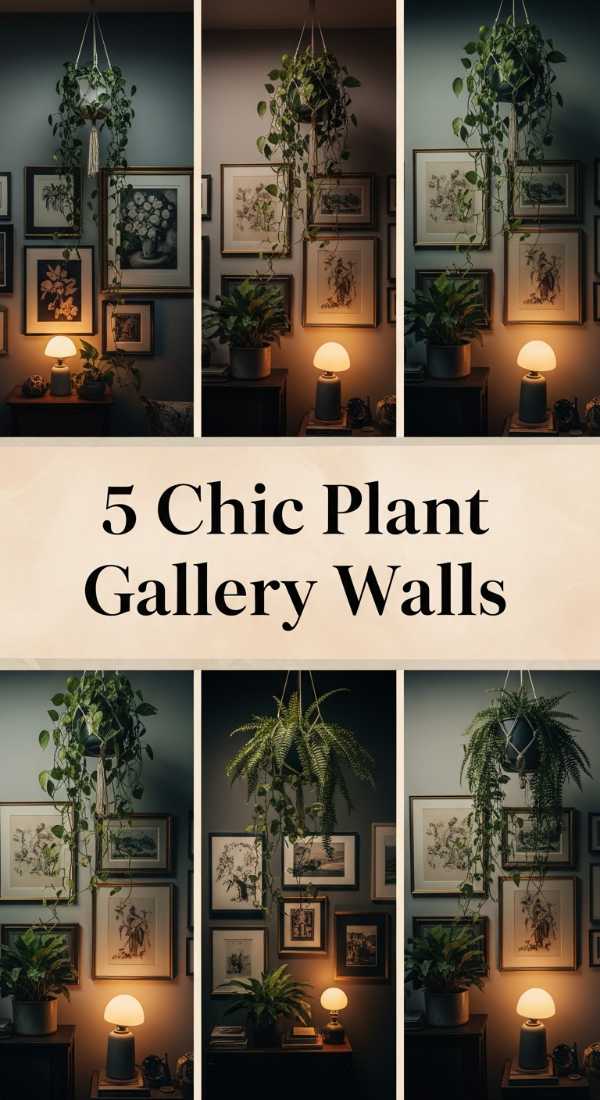 5 Chic Plant Gallery Walls 69f48dfbc928c