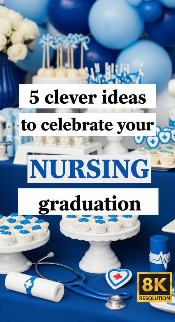 5 Clever Ideas To Celebrate Your Nursing Graduation 69fc2d71104b8