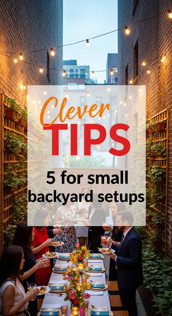 5 Clever Tips For Small Backyard Setups 69f86c6d1c2b0
