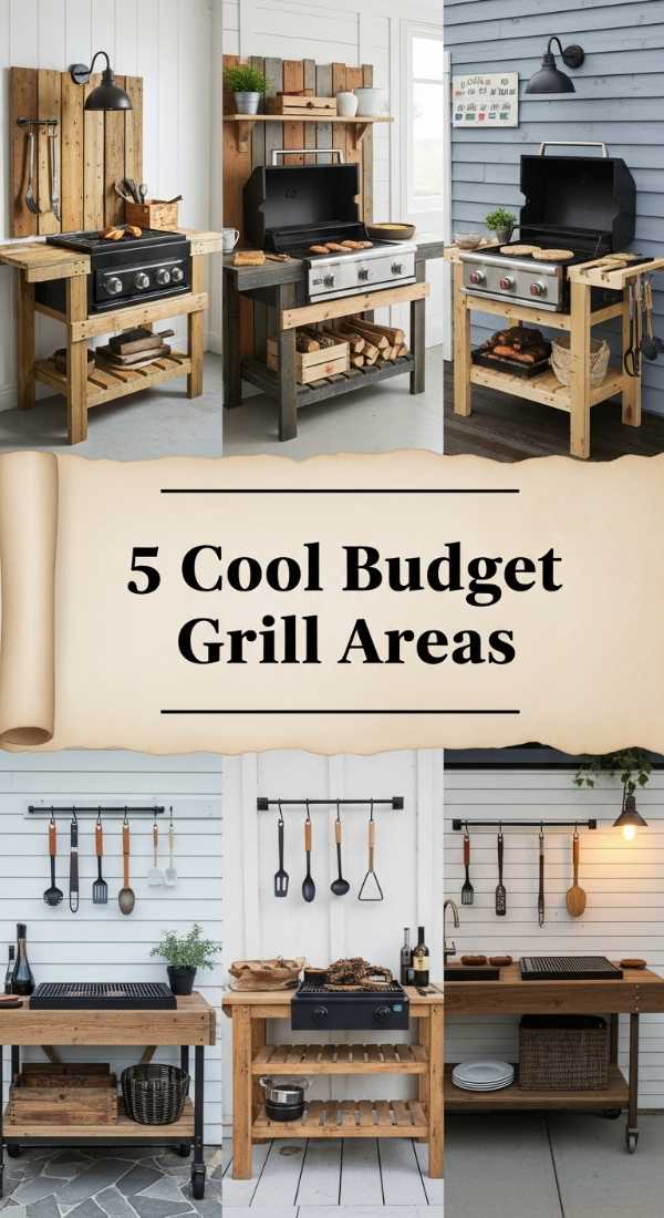 From Basic Backyard to Dreamy Oasis: Your Ultimate Guide to Outdoor Living 5 Cool Budget Grill Areas 69fb076e16c50