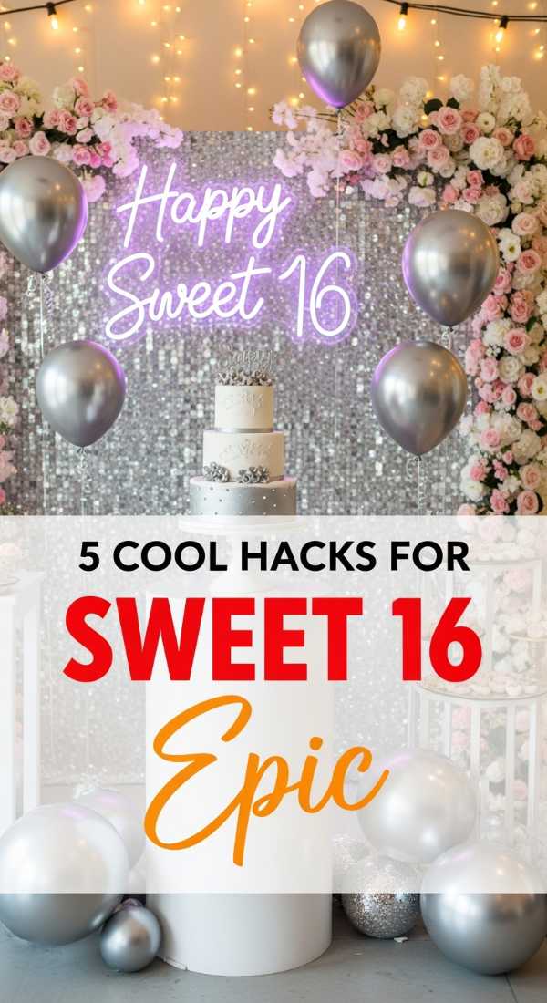 5 Cool Hacks For Sweet 16 Party Decorations 6a0577a73a5cd