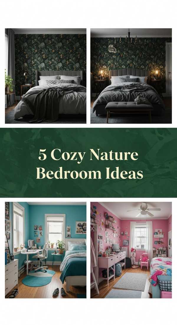 5 Cozy Nature Bedroom Ideas 6a04b78980ada
