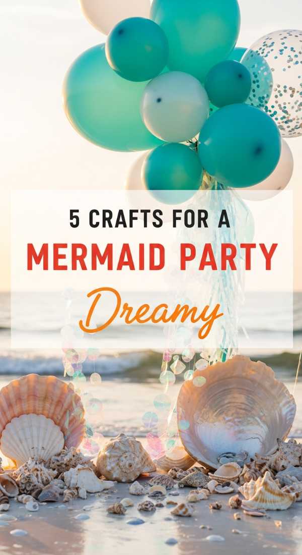 Under the Sun: Creative Themes and Tips for an Unforgettable Summer Birthday 5 Crafts For A Mermaid Birthday Party 6a0db3f2c8d48
