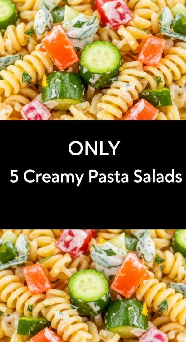 5 Creamy Summer Pasta Salads Must Try 6a0311c8877c6