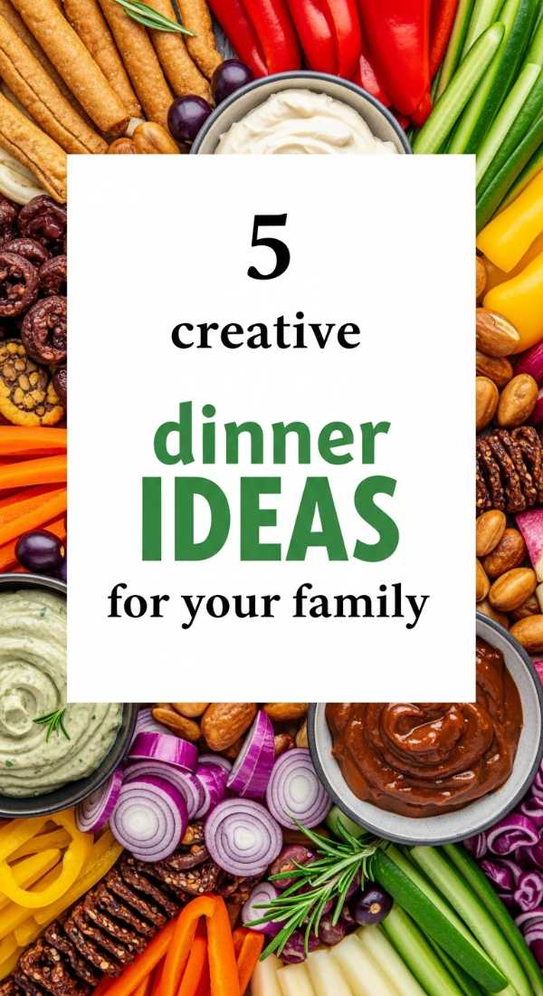 5 Creative Dinner Ideas For Your Family 69f47c626d376