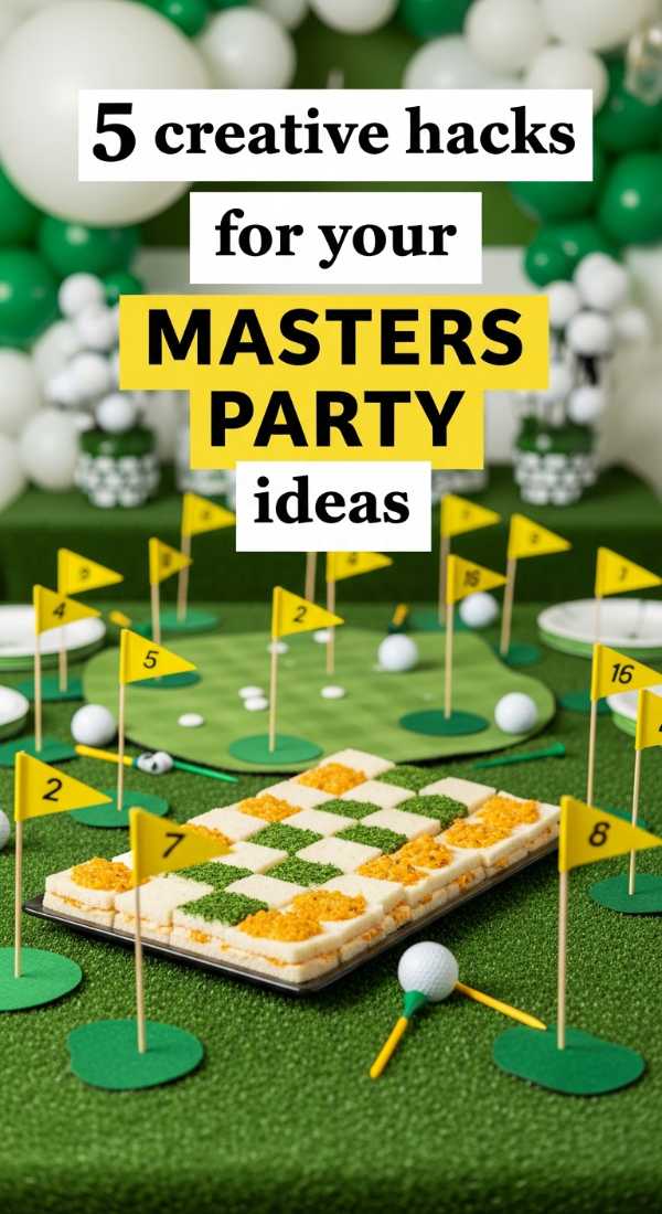 5 Creative Hacks For Your Masters Party Ideas 69f5dca4bd305