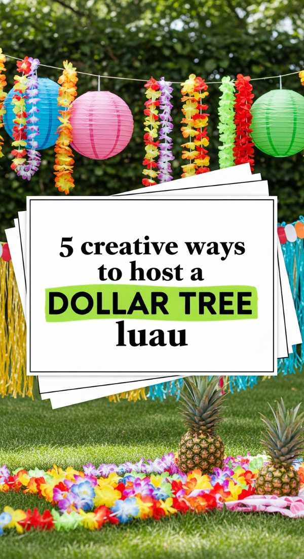 5 Creative Ways To Host A Dollar Tree Luau 6a0de99e3f460