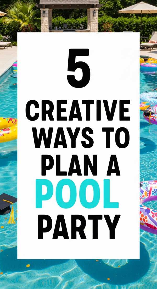 5 Creative Ways To Plan A Pool Party 69f47eeb8bb65