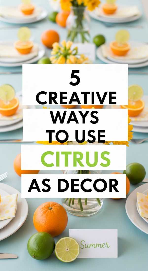 5 Creative Ways To Use Citrus As Decor 6a021b19e5469