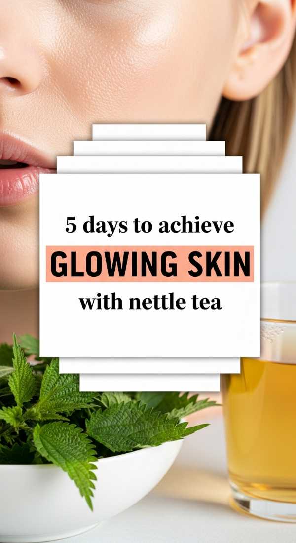 5 Days To Achieve Glowing Skin With Nettle Tea 69fd88b847796