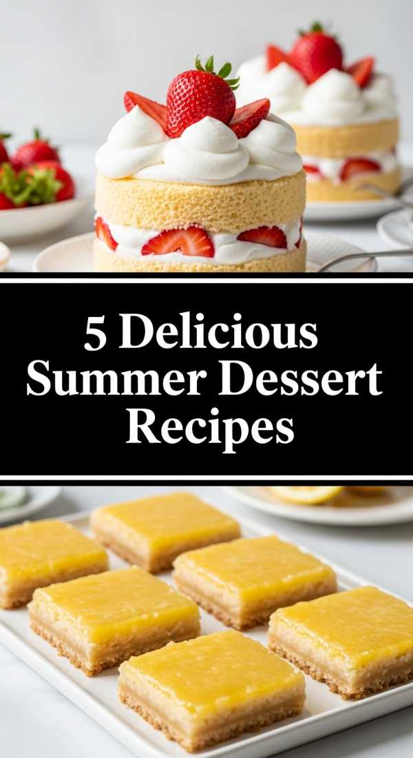 5 Delicious Summer Dessert Recipes Easy Guide 6a043fe45bfab