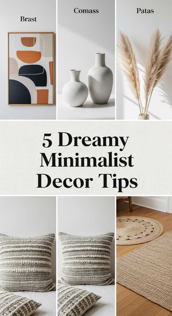 5 Dreamy Minimalist Decor Tips 6a0ea90f91b71