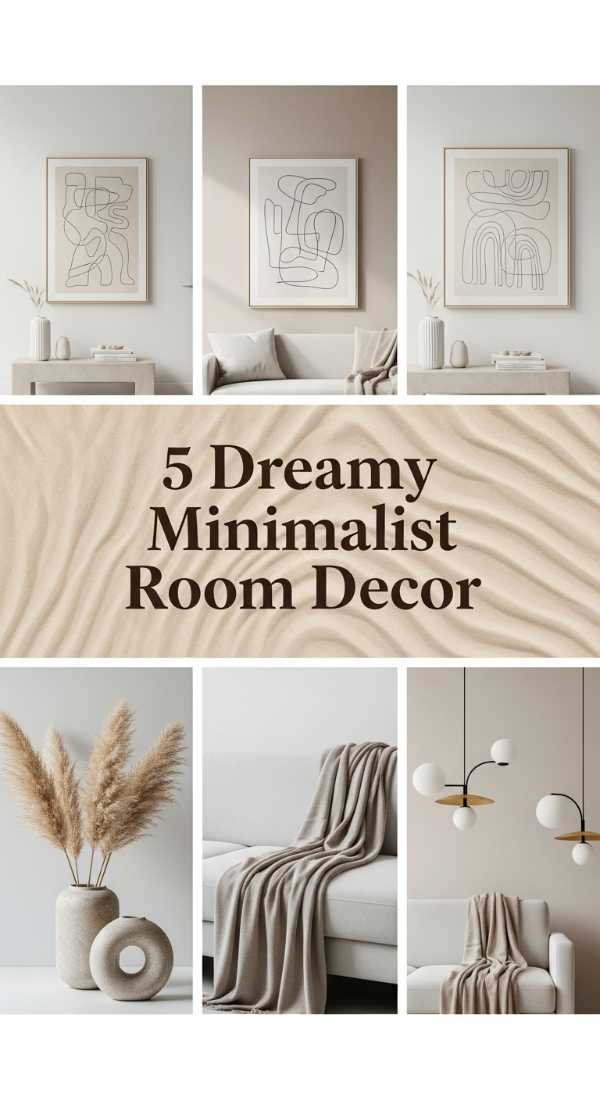 5 Dreamy Minimalist Room Decor 6a0ea1588121d