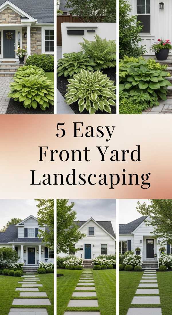 Summer Living: The Complete Guide to a Breezy, Sun-Drenched Aesthetic 5 Easy Front Yard Landscaping 6a04c96bbf506