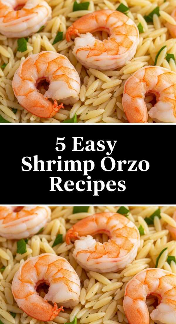 5 Easy Shrimp Orzo Recipes Quick Weeknight Meals 69fe1782b1398