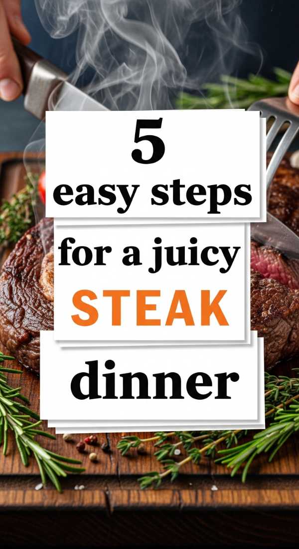 5 Easy Steps For A Juicy Steak Dinner 6a041bf995024