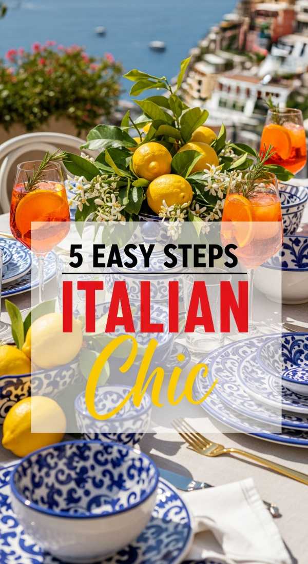 5 Easy Steps For An Italian Summer Party Theme 6a03131edaaf5