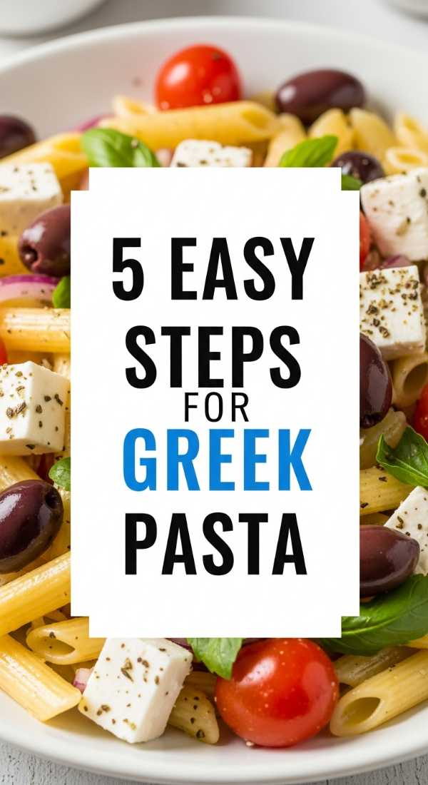 5 Easy Steps For Greek Pasta 6a001a91b9fe1
