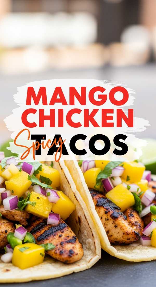 5 Easy Steps For Spicy Mango Chicken Tacos 69fd78d2eb386
