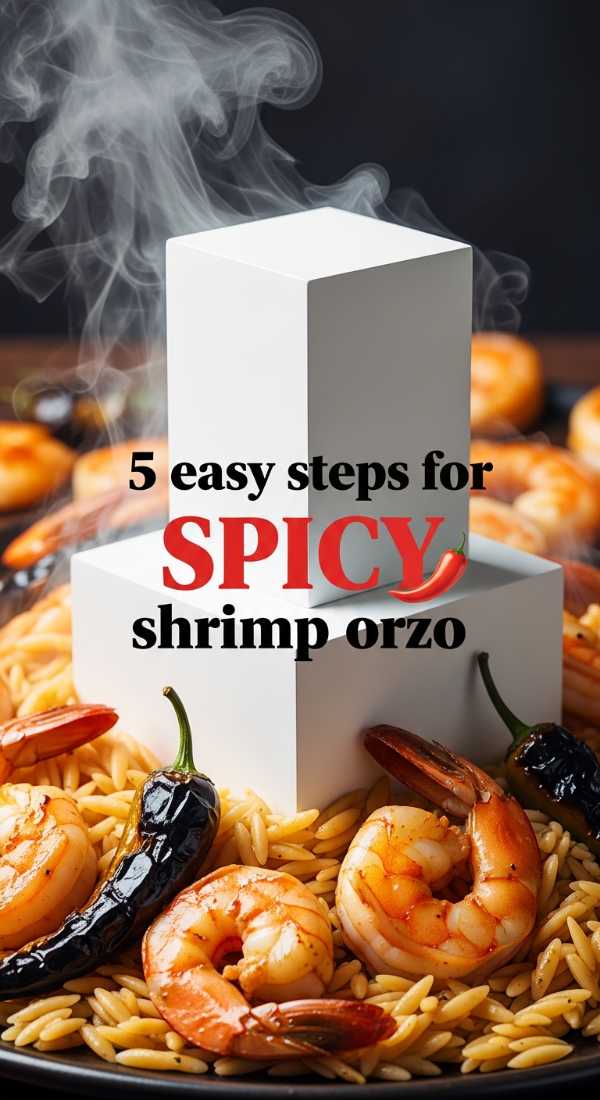 5 Easy Steps For Spicy Shrimp Orzo 69fc191c08b39