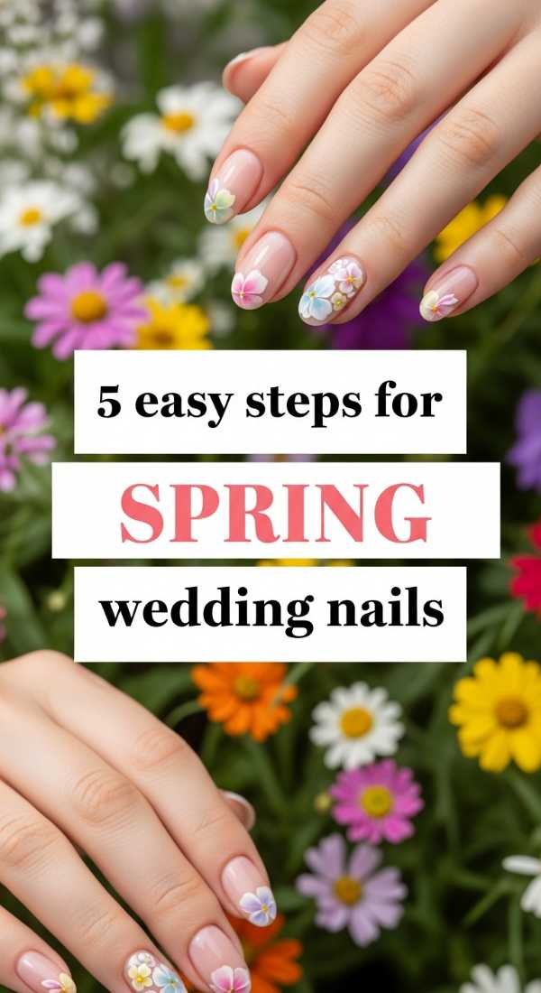 5 Easy Steps For Spring Wedding Nails 6a0059d8035ab