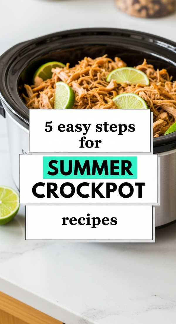 Beat the Heat: Your Guide to Effortless Summer Entertaining 5 Easy Steps For Summer Crockpot Recipes 6a00181e70874