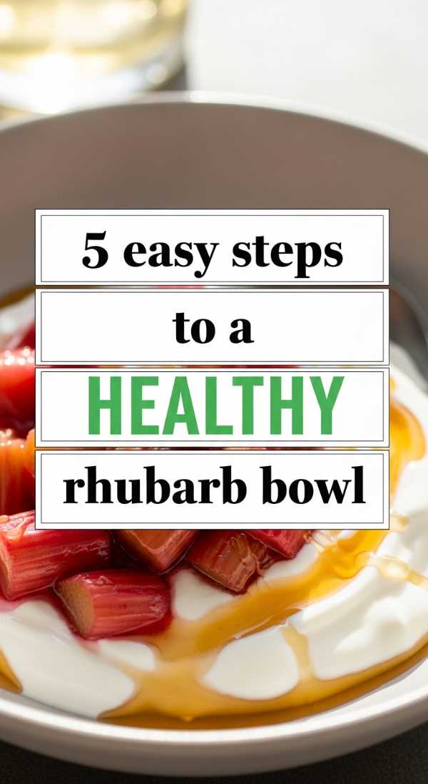 The Sweet & Tangy Duo: Ultimate Strawberry Rhubarb Dessert Masterclass 5 Easy Steps To A Healthy Rhubarb Yogurt Bowl 69fd8ca21baba
