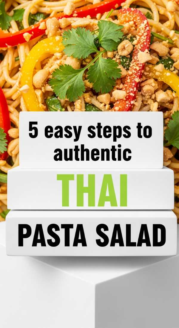 5 Easy Steps To Authentic Thai Pasta Salad 6a109630d7513