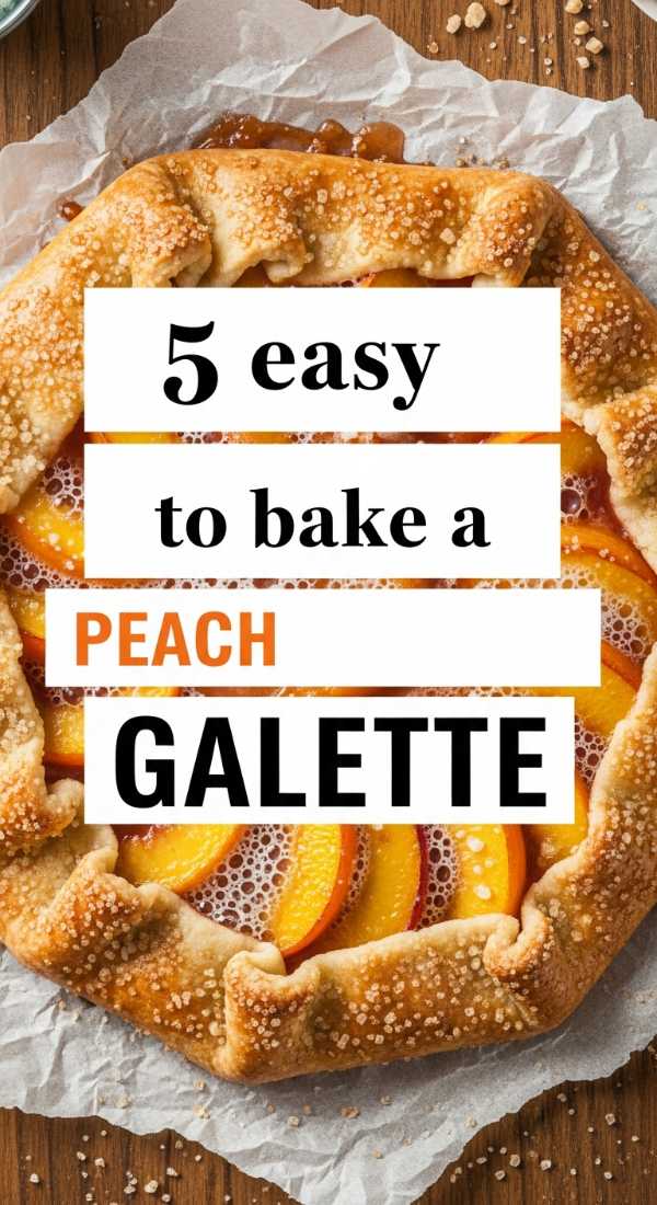 5 Easy Steps To Bake A Peach Galette 69fc17552b419