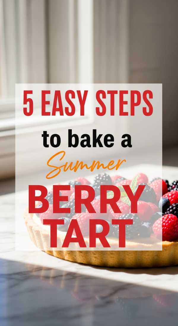 5 Easy Steps To Bake A Summer Berry Tart 69f71b0a0c23b