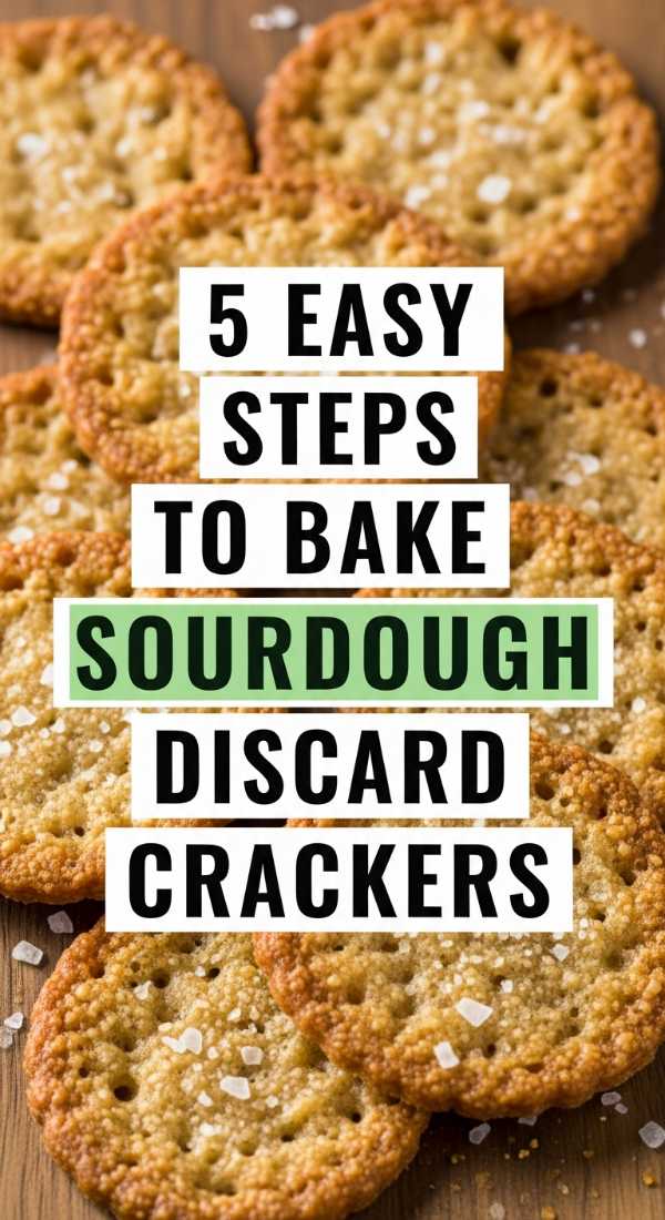 5 Easy Steps To Bake Sourdough Discard Crackers 69f47c7544424