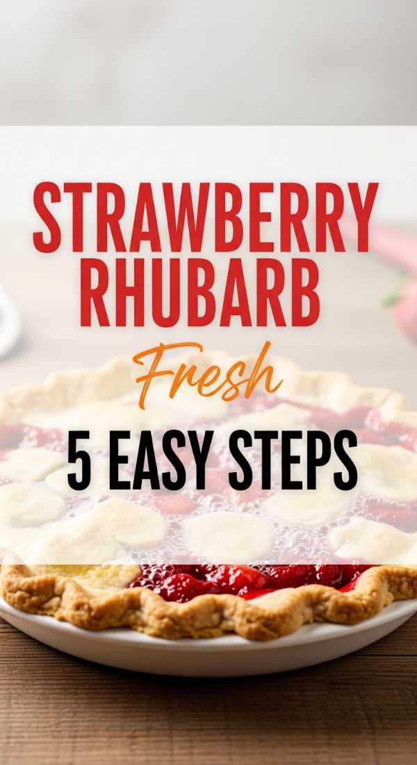5 Easy Steps To Bake Strawberry Rhubarb Pie 6a002511075f0