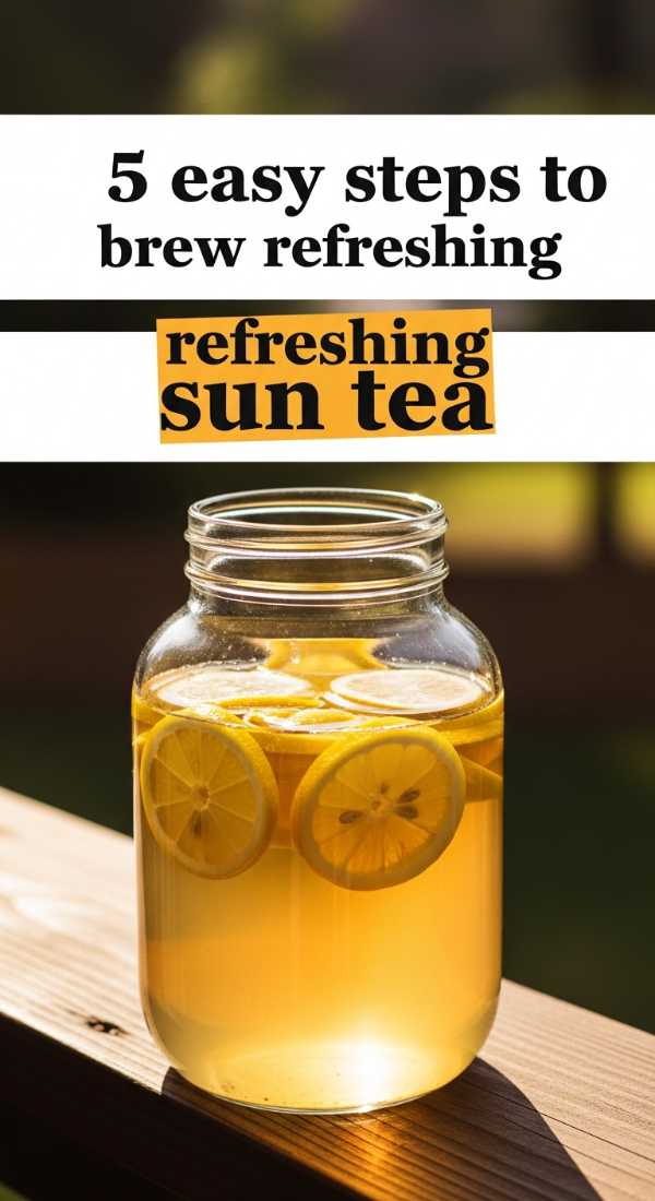 5 Easy Steps To Brew Refreshing Sun Tea 6a00161396c2f