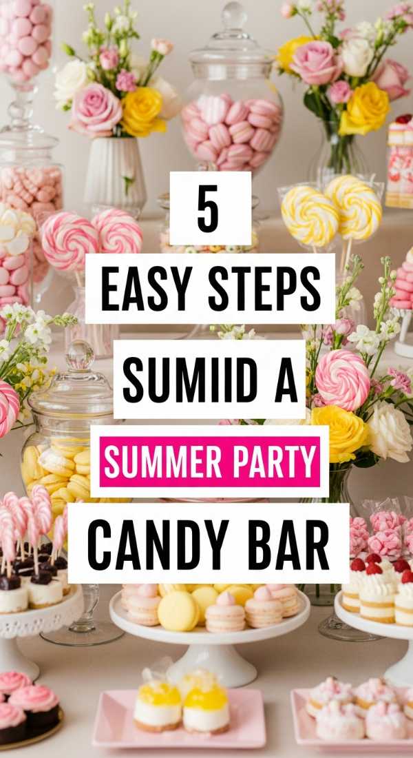 Sip, Snack, and Sun: How to Throw the Perfect Italian Summer Soiree 5 Easy Steps To Build A Summer Party Candy Bar 6a0deef5d030e