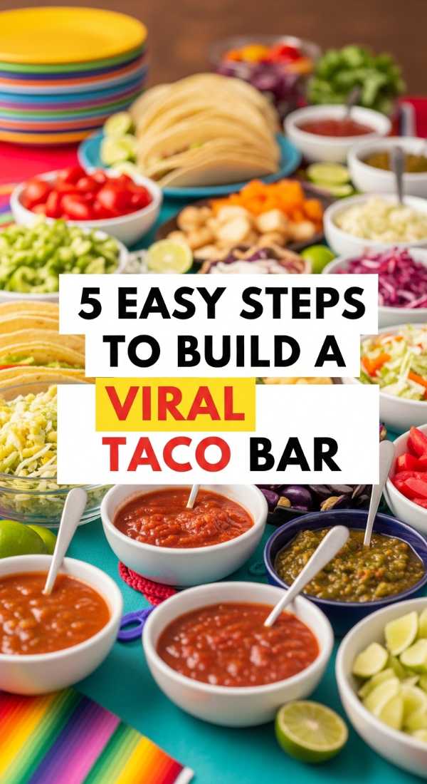 5 Easy Steps To Build A Viral Taco Bar 69fb1412bf7b7
