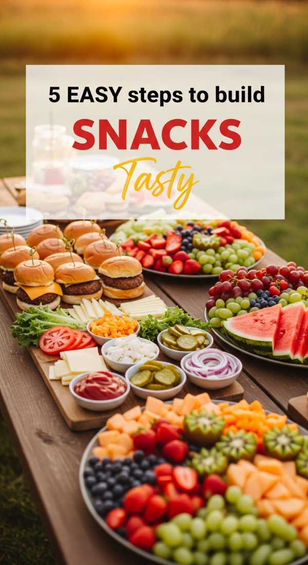 5 Easy Steps To Build The Perfect Pool Party Snacks Bar 6a0dbf9131f4b