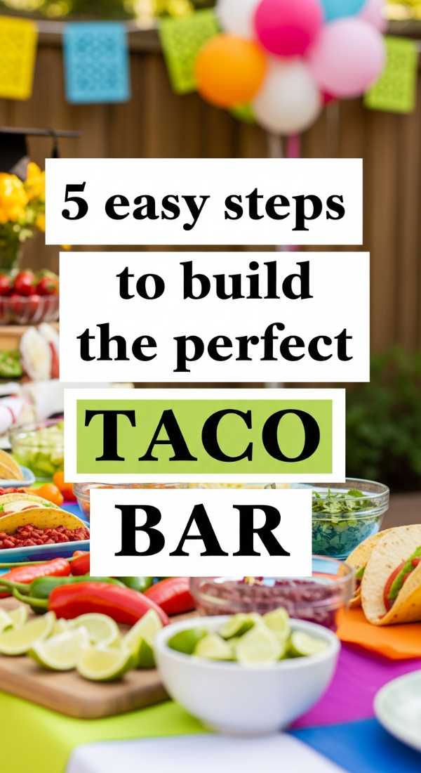 5 Easy Steps To Build The Perfect Taco Bar 69f5dca3eb55e